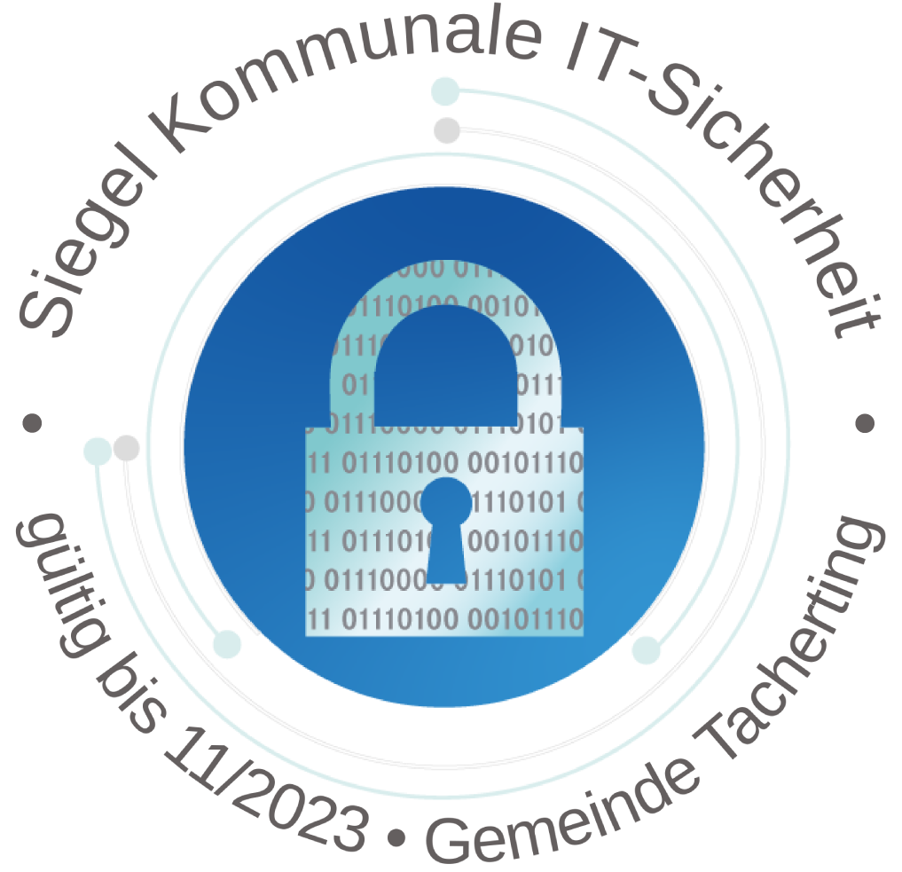 Digitales LSI-Siegel 2.0 der Gemeinde Tacherting