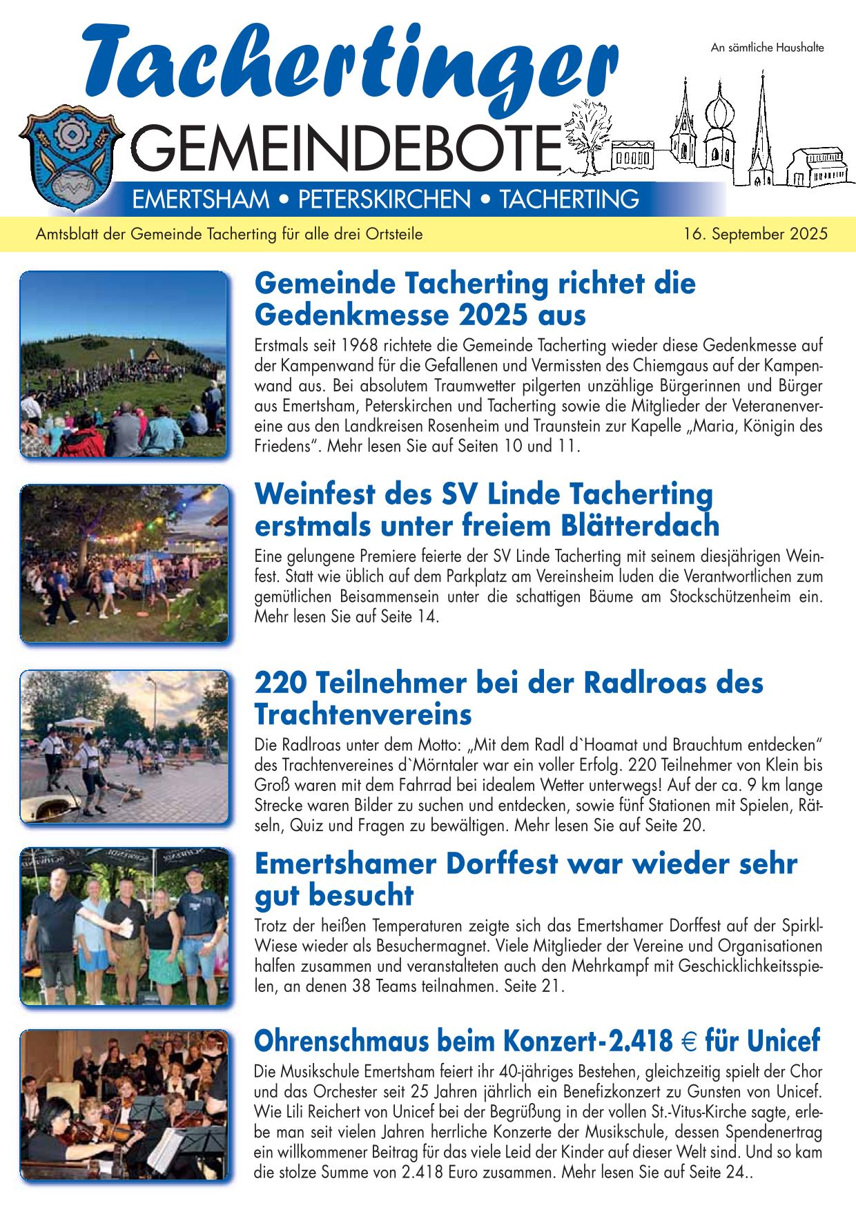 Gemeindebote September 2025