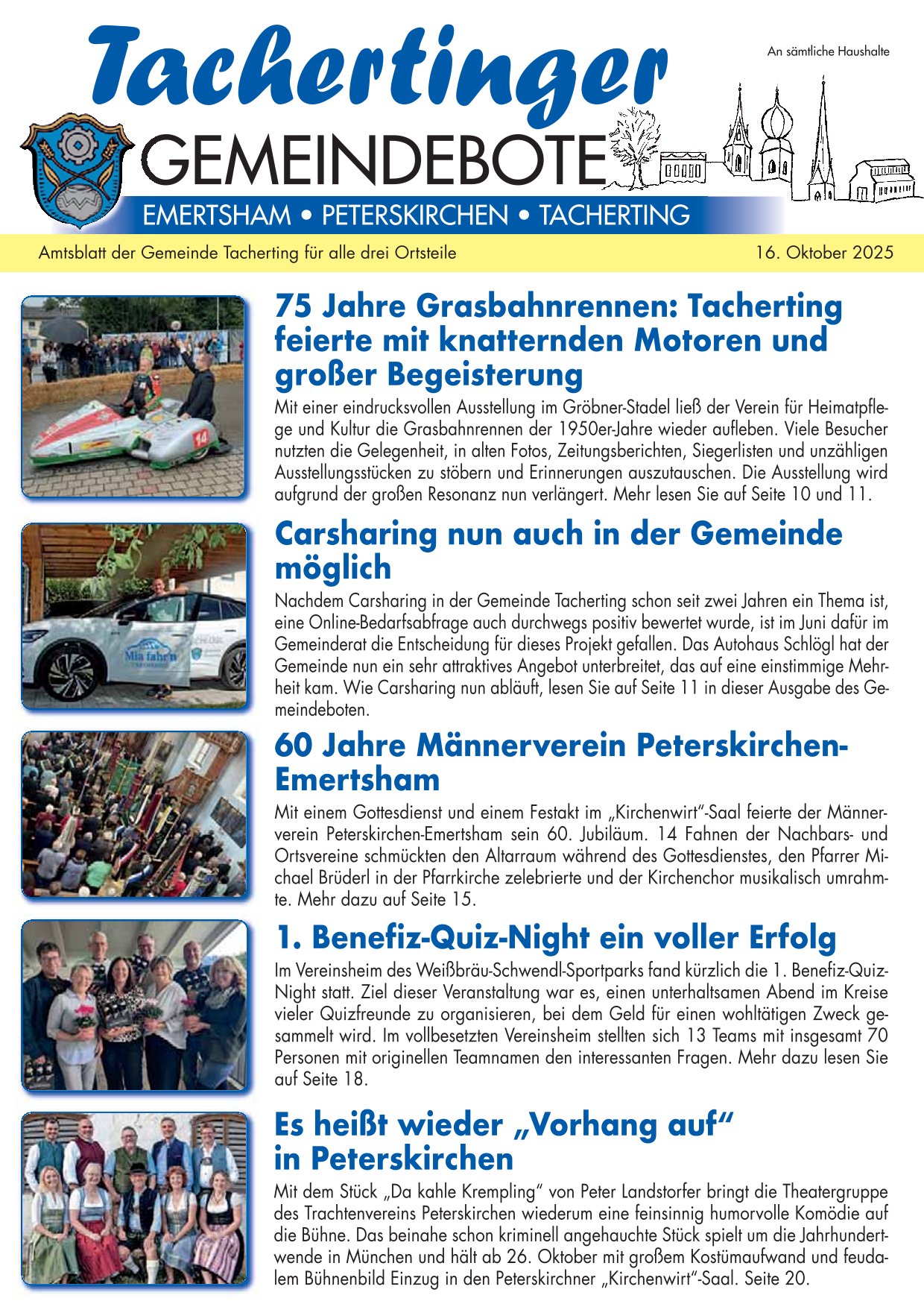 Gemeindebote Oktober 2025